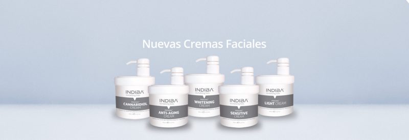 Cremas faciales Indiba